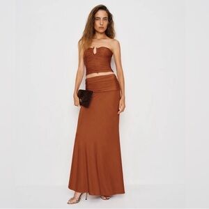 Reformation Amir Knit Two-Piece Set Size S